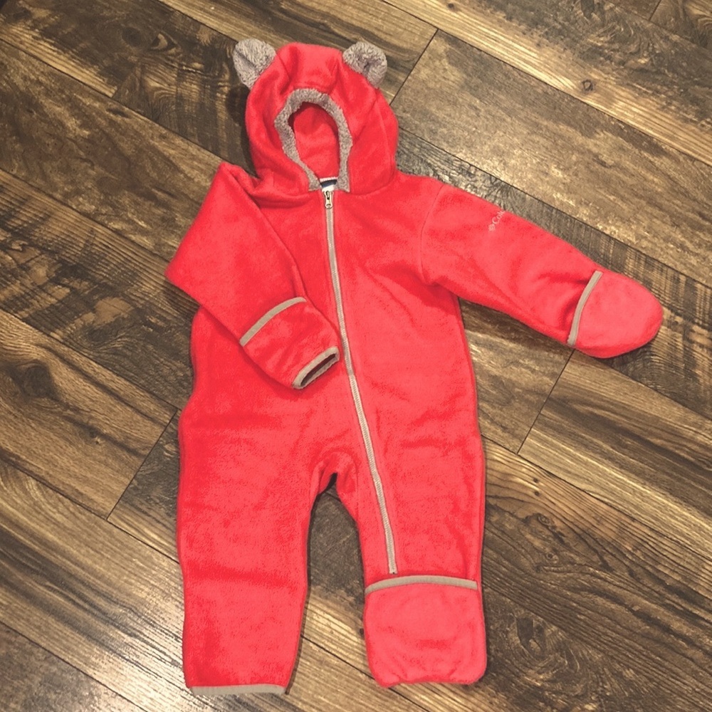 Columbian pink infant bunting 18 months